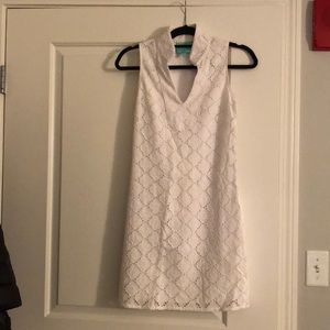 Sail to Sable, white eyelet sundress, XXS